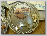 medal z wklejką Odra Cup